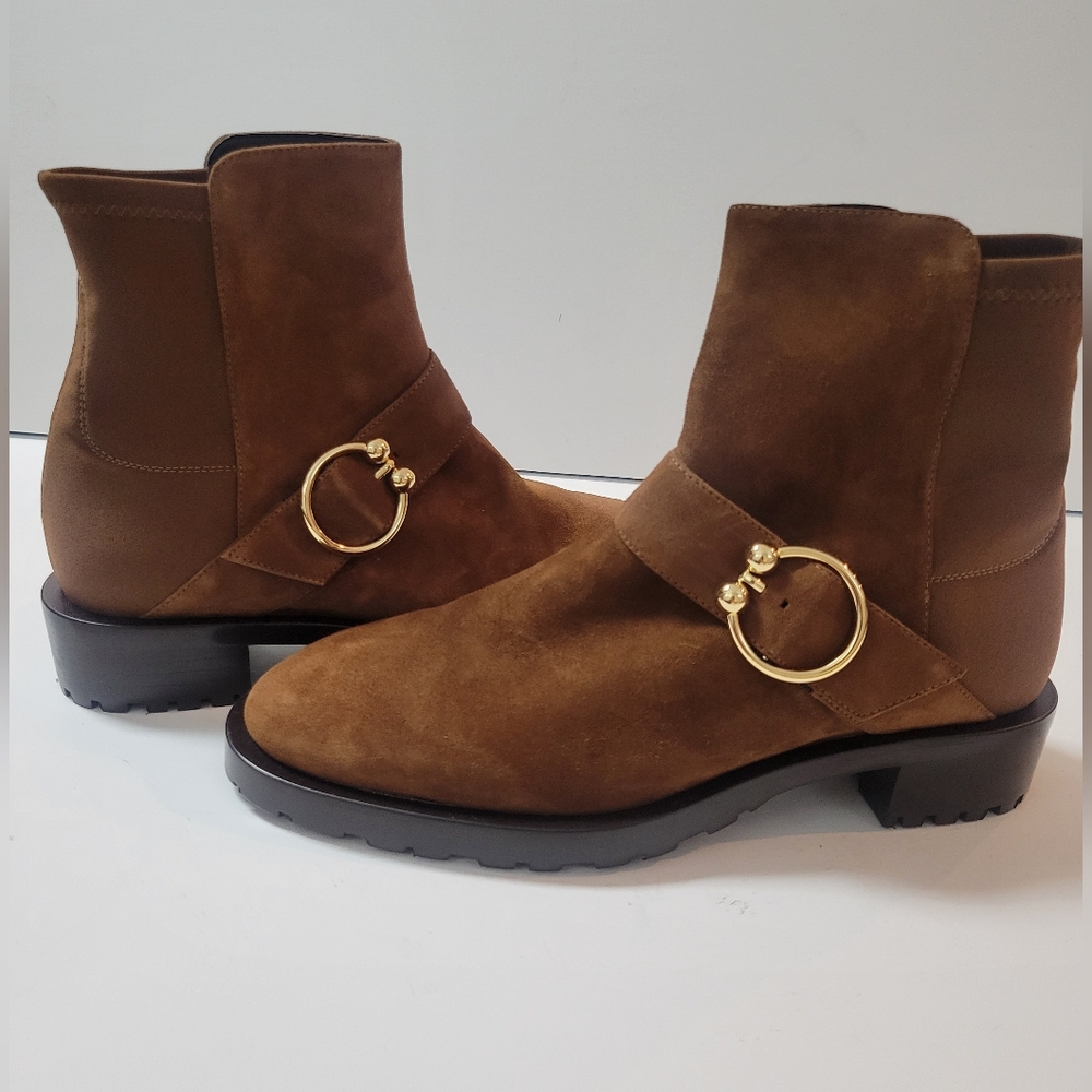New Stuart Wetzman Luxering Bootie Sz 7